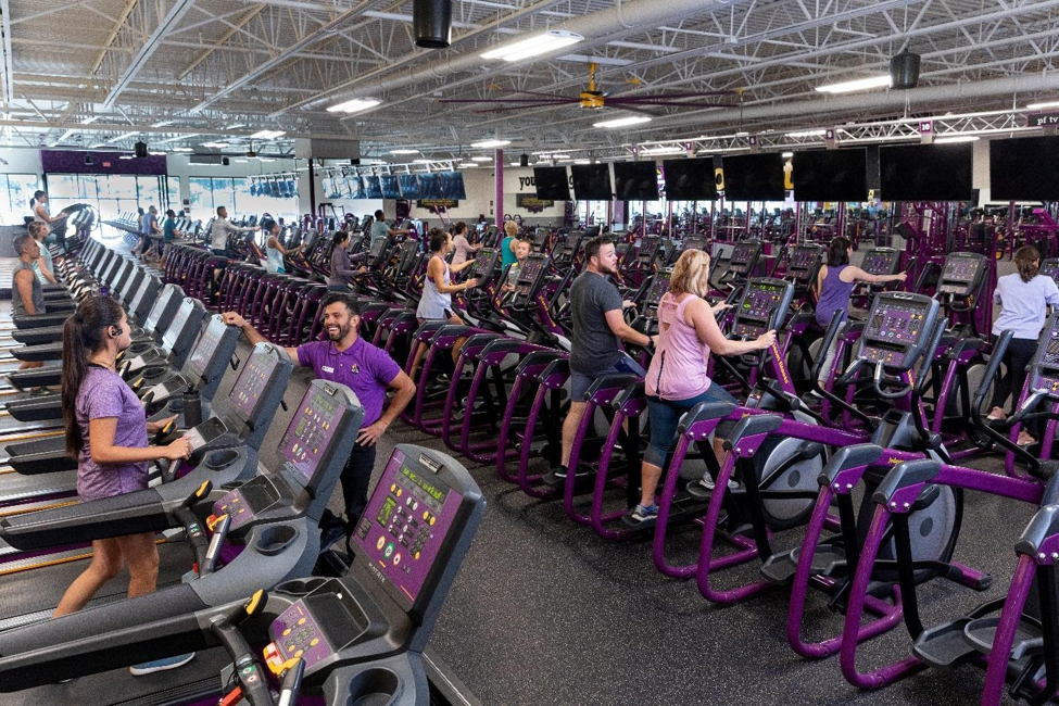 cardio machines at planet fitness